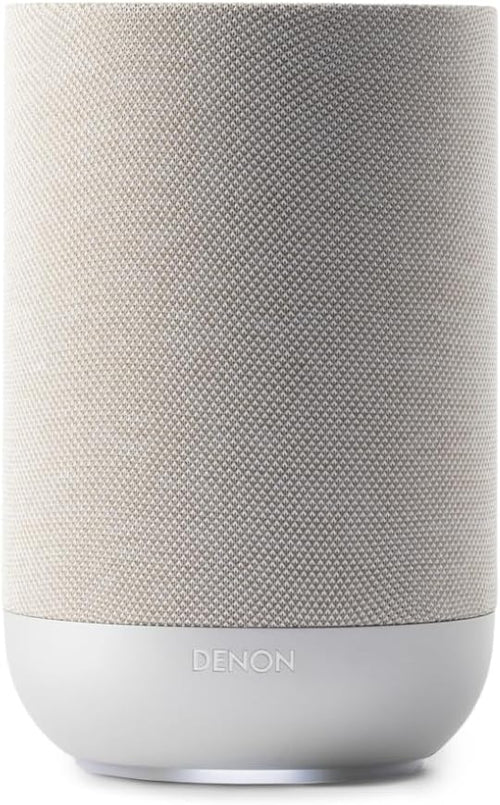 Denon Home 200 Wireless Speaker With Bluetooth HEOS Multiroom Streaming Dolby Atmos Music Support AirPlay 2 High-Resolution Audio Stone