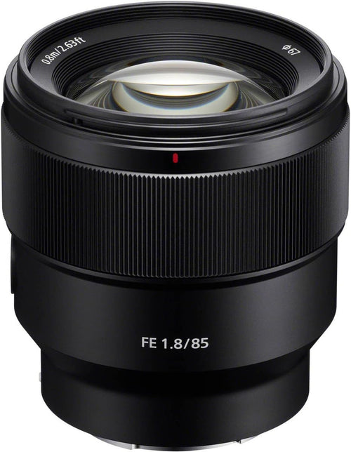 Sony SEL85F18 85mm F/1.8-22 Medium-Telephoto Prime Lens Black
