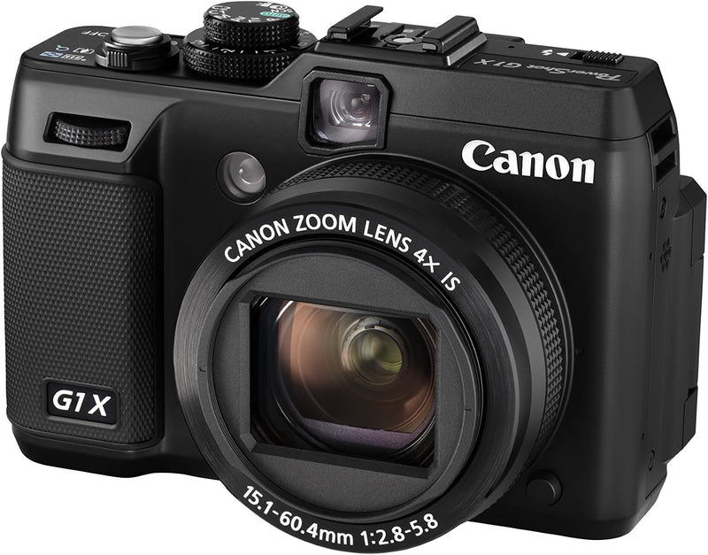 Canon PowerShot G1 X 14.3MP CMOS Digital Camera 4x Zoom Black