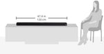 Polk Audio Signa S4 Dolby Atmos Soundbar 3.1.2ch Wireless Subwoofer Black