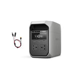 EF ECOFLOW DELTA 3 Classic Portable Power Station, 1024Wh LiFePO4 Battery, 1800W AC Output (3600W Surge), 100W USB-C, 1-Hour Fast Charging, Solar Generator for Camping, RV, Home Backup