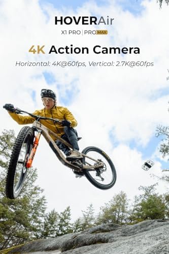 HOVERAir X1 PRO 4K Action Flying Camera Foldable Drone Black