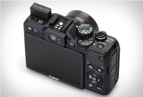 Canon PowerShot G15 12.1 MP Compact Digital Camera 28mm f/1.8-2.8 5x Zoom Black