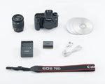 Canon EOS 70D 20.2MP DSLR Camera Kit with 18-55mm Lens Black