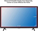 AIZYR Blue Light Blocking Screen Protector Anti-UV Eye Protection Filter Film Panel Anti-Scratch, Matte Gloss Finish, for 75-85 inch LED, LCD, 4K OLED & QLED HDTV Displays,75inch 1645x930mm