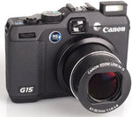 Canon PowerShot G15 12.1 MP Compact Digital Camera 28mm f/1.8-2.8 5x Zoom Black