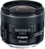 Canon EF 24mm F2.8 IS USM Wide Angle Lens for Canon EF Black