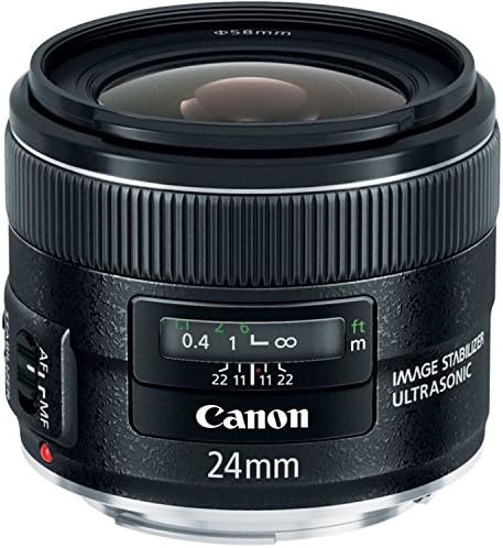 Canon EF 24mm F2.8 IS USM Wide Angle Lens for Canon EF Black