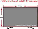 Anti-Glare Anti-Scratch TV Screen Protector for 65-75 Inch Monitor, Anti Blue Light Anti Radiation Protector Film for LCD, LED, 4K OLED&QLED and Curved Screen,75"(1645×930mm)