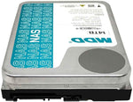 MaxDigitalData MD14TSATA25672NAS 14TB 7200 RPM 256MB Cache SATA 6.0Gb/s 3.5" Internal NAS Hard Drive