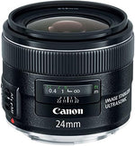 Canon EF 24mm F2.8 IS USM Wide Angle Lens for Canon EF Black