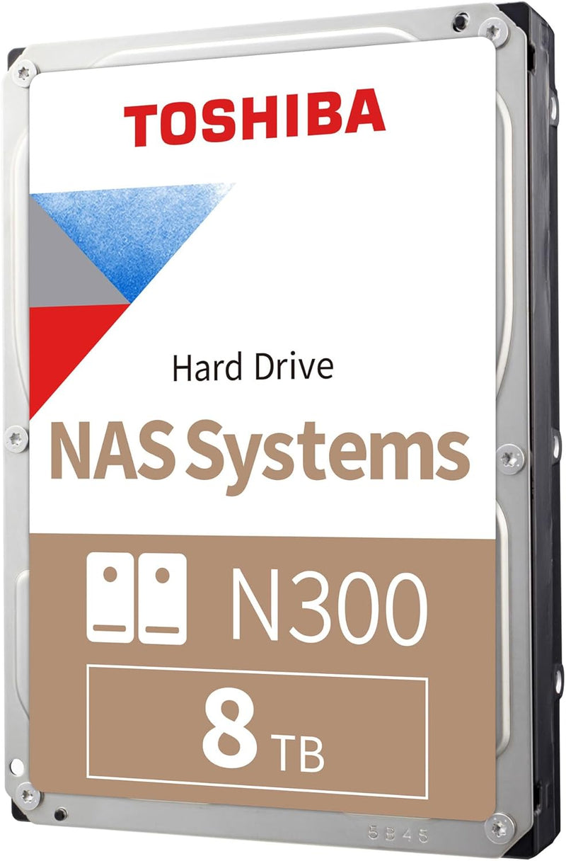Toshiba N300 8TB 3.5" SATA3 7200RPM Internal Hard Drive