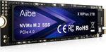 Aiibe X16Plus 2TB M.2 PCIe 4.0 NVMe SSD 7450MB/s