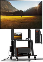 Rolling TV Stand