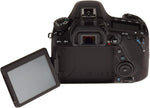 Canon EOS 80D DSLR Camera 24.2 MP 18-55mm f/3.5-5.6 IS STM Lens Black