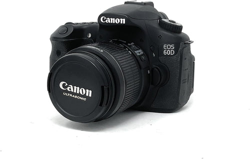 Canon EOS 60D 18 MP Digital SLR Camera with EF-S 18-55mm f/3.5-5.6 IS Lens Black