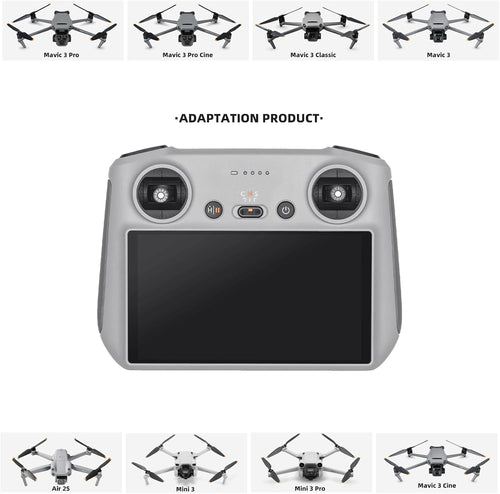 AIROKA RC Remote Controller for DJI Mini 3/3 Pro/Mavic 3 C/3/Air 2S Black