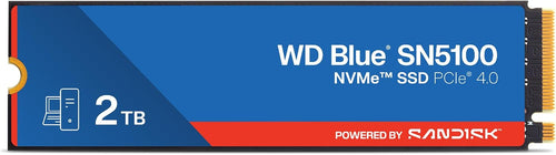 SanDisk WD Blue SN5100 2TB NVMe SSD PCIe Gen 4.0 M.2 2280