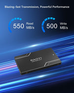 RAOYI 2TB Internal SSD SATA III 6Gb/s 2.5" Solid State Drive