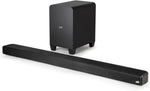 Polk Audio Signa S4 Dolby Atmos Soundbar 3.1.2ch Wireless Subwoofer Black