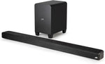 Polk Audio Signa S4 Dolby Atmos Soundbar 3.1.2ch Wireless Subwoofer Black