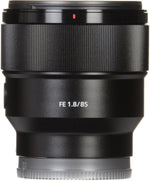 Sony SEL85F18 85mm F/1.8-22 Medium-Telephoto Prime Lens Black