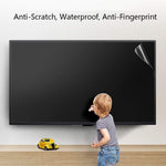 AIZYR Blue Light Blocking Screen Protector Anti-UV Eye Protection Filter Film Panel Anti-Scratch, Matte Gloss Finish, for 75-85 inch LED, LCD, 4K OLED & QLED HDTV Displays,75inch 1645x930mm