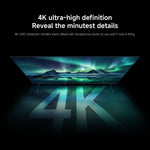 XIAOMI TV F Pro 50, 50 Inch (127 cm), 4K UHD QLED, Smart TV, Fire TV, HDR10, 60Hz with 120Hz Game Boost Mode, MEMC, Alexa Voice Control, 2GB+32GB, Works with Apple AirPlay