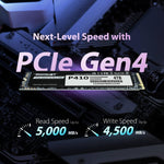 Patriot P410 2TB Internal SSD NVMe PCIe Gen 4x4 M.2 2280