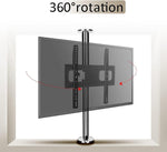 Adjustable TV Bracket 32-65 Inch TV Bracket - LCD TV 360 Degree Rotating Frame Floor Stand Divider Electric TV Lift(86-114cm)