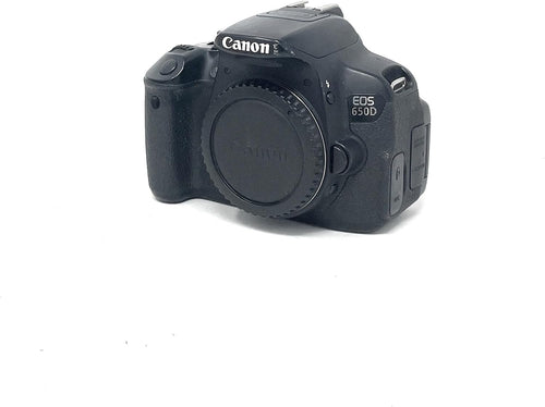 Canon EOS 650D Digital SLR Camera 18MP 5fps 3in LCD Black