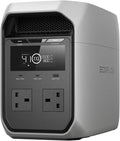 EF ECOFLOW DELTA 3 Classic Portable Power Station, 1024Wh LiFePO4 Battery, 1800W AC Output (3600W Surge), 100W USB-C, 1-Hour Fast Charging, Solar Generator for Camping, RV, Home Backup