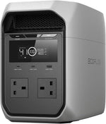 EF ECOFLOW DELTA 3 Classic Portable Power Station, 1024Wh LiFePO4 Battery, 1800W AC Output (3600W Surge), 100W USB-C, 1-Hour Fast Charging, Solar Generator for Camping, RV, Home Backup