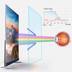 LCD Screen Protector Anti-Blue Light/Non-Glare/Anti Scratch/Anti Reflectivee Eye Protection Film for 32"-65" LED, OLED & QLED 4K HDTV,65"(1453x834)