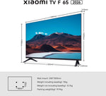 XIAOMI TV F 65, 65 Inch (165 cm), 4K UHD, Smart TV, Fire TV, HDR10, MEMC,60Hz with 120Hz Game Boost Mode, Alexa Voice Control, 2GB+32GB, Works with Apple AirPlay