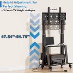 Rolling TV Stand