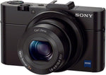 Sony RX100 II 20.2MP Compact Digital Camera With 3.6x Zoom 3in LCD Black
