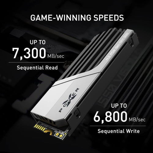 Silicon Power 2TB XS70 NVMe PCIe Gen4 M.2 2280 Internal Gaming SSD