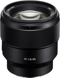Sony SEL85F18 85mm F/1.8-22 Medium-Telephoto Prime Lens Black