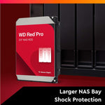 WD Red Pro 8TB NAS 3.5" Internal Hard Drive SATA 6 Gb/s 7200 RPM 256MB Cache