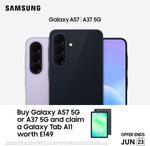 Samsung Galaxy A57 5G, Slim Smartphone, Awesome Intelligence Features, 8GB, 256GB Storage, 50MP Wide-Angle Camera, Up To 2-Day Runtime, Awesome Charcoal, 3 Year Extended Warranty (UK Version)
