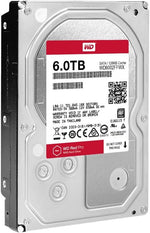 WD Red Pro 6TB NAS Internal Hard Drive SATA 6Gb/s 7200RPM 128MB Cache