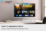 Samsung 32" 4K UHD HDR10 Smart Monitor LS32FM703UUXXU White