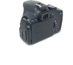 Canon EOS 650D Digital SLR Camera 18MP 5fps 3in LCD Black