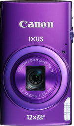 Canon IXUS 265 HS 16 MP Digital Camera 12x Optical Zoom Purple