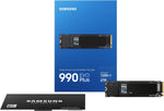 Samsung 990 EVO Plus 2TB NVMe PCIe 4.0 x4 / 5.0 x2 M.2 2280 Internal SSD