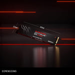 SanDisk Optimus GX Pro 850X 1TB NVMe PCIe 4.0 M.2 2280 SSD 7300MB/s