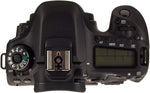 Canon EOS 80D DSLR Camera 24.2 MP 18-55mm f/3.5-5.6 IS STM Lens Black