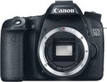 Canon EOS 70D 20.2MP DSLR Camera Kit with 18-55mm Lens Black