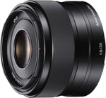 Sony SEL35F18 35mm F/1.8 OSS Prime Lens for Sony E APS-C Cameras Black